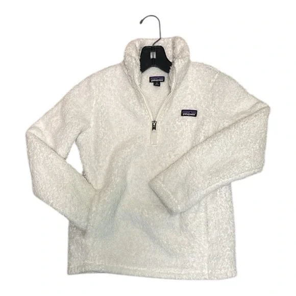 Patagonia 10 Medium Los Gatos 1/4 Zip Fluffy Pullover - Picture 2 of 12